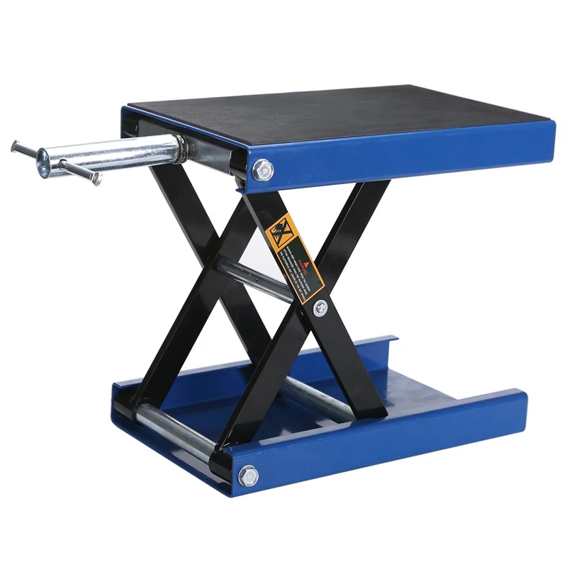 

Motorcycle Jack 500KG 1100LBS Center Scissor Lift Suitable For Motor Bicycle ATV Work Stand Professional Repair Tools