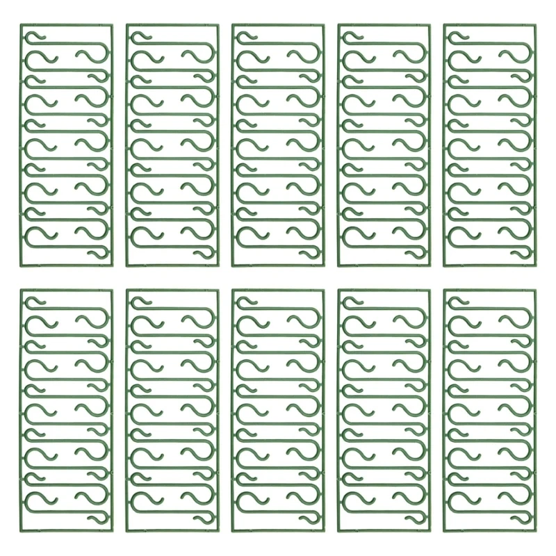 

100 шт., S-образные крючки для рождественской елки