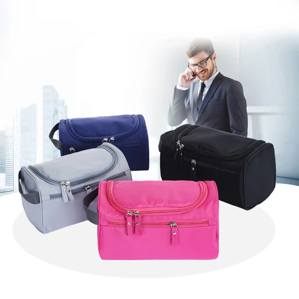 

Travel Multi-Function Make Up Organizer Beauty Case Hook Toiletry Storage Bag Foldable Pouch for Women Girls