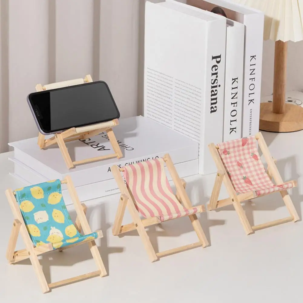Phone Support Sturdy Phone Stand Strong Load Bearing Ornament  Convenient Beach Chair Type Desktop Tablet Cellphone Stand images - 6