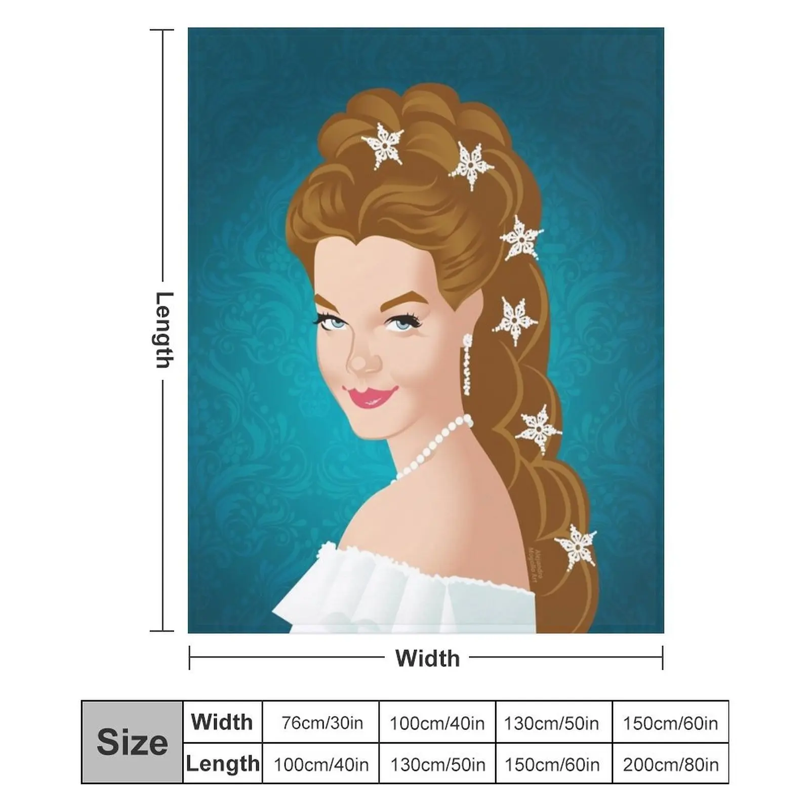 Одеяло Empress Sissi теплое для дивана тонкие одеяла