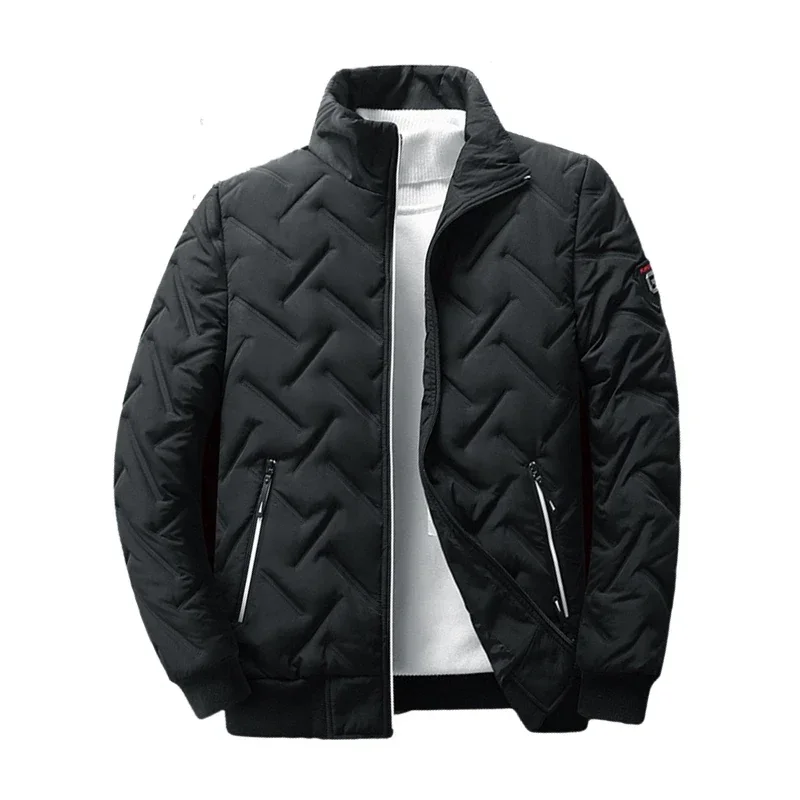 

Парка, мужская уличная куртка-пуховик, теплые пальто с хлопковой подкладкой, осенне-зимние искусственные пальто, теплая утепленная ветровка, куртка
