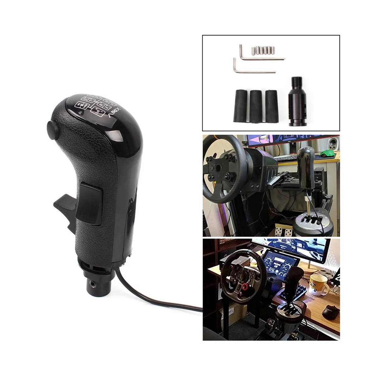 USB ручка переключения передач для Logitech G923 G29 G27 G25 TH8A ATS ETS2 HB043