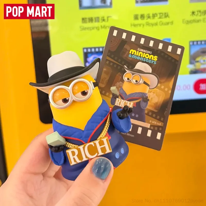 POP MART Blind Box Original Illuminations Minions Monsters Series Anime Figure Model Trendy Toy Doll Desktop Decor Adult Gift (art.: 3920dc92d60dd) - 3920dc92d60dd