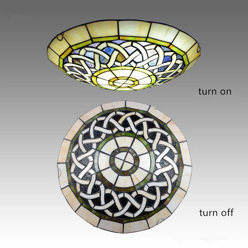 

Потолочный светильник Marmenkina Tiffany цветное стекло