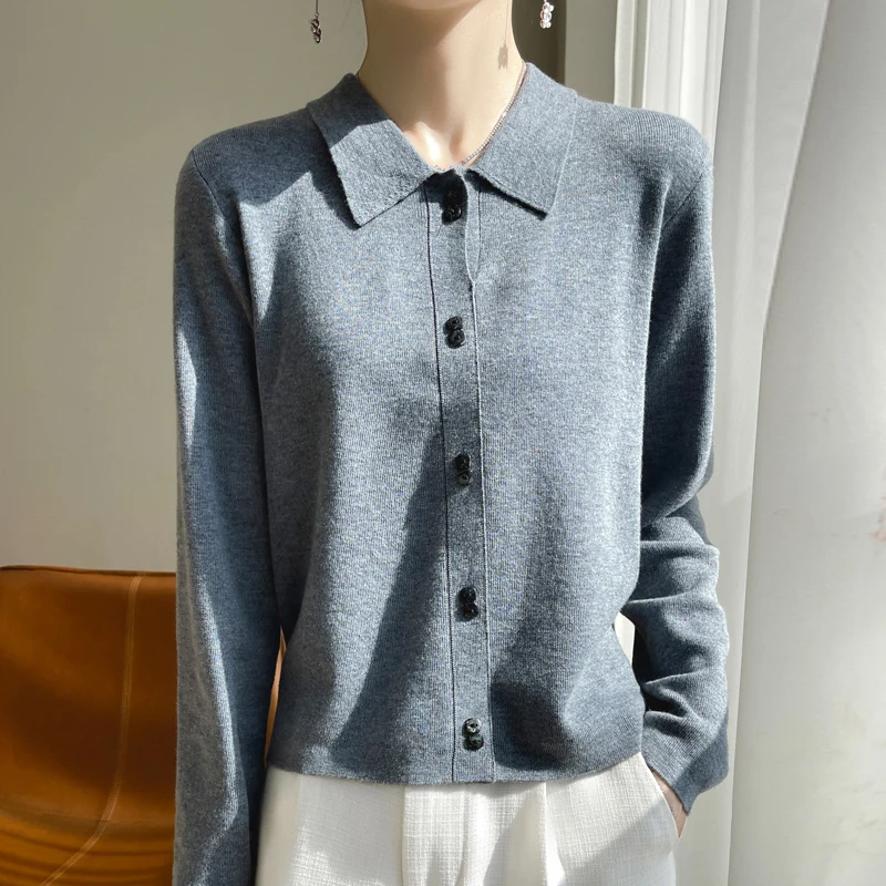 Женский свитер из 100% мериносовой шерсти