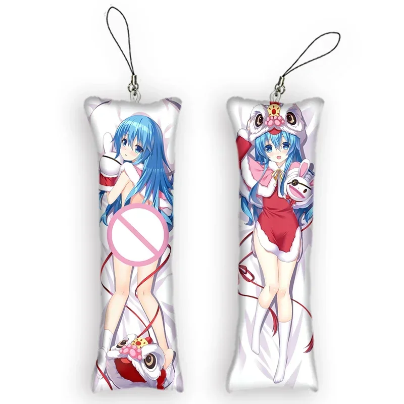 FashionDATE A LIVE мини-подвеска Himekawa Yoshino Dakimakura брелок двусторонний аниме тело