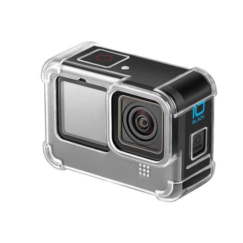 Action Camera Cage Video Shooting Cage Compatible with Go Pro Hero 9 10 Camera Filming for Vlogger Content Protect Case