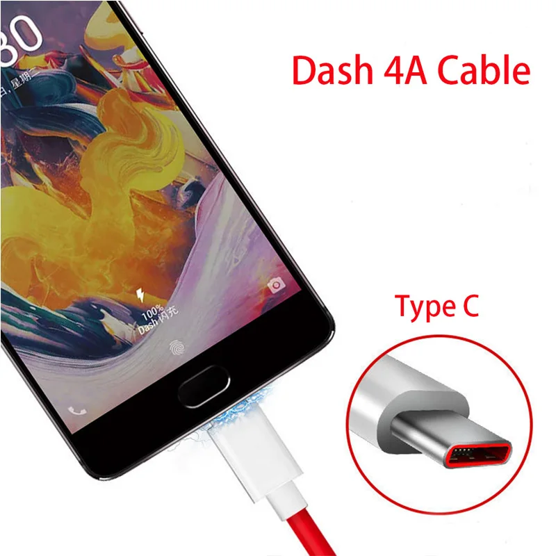 Оригинальный зарядный кабель USB Type-C для OnePlus 6/5T/5/3T/3 4A 0.35-2 м |