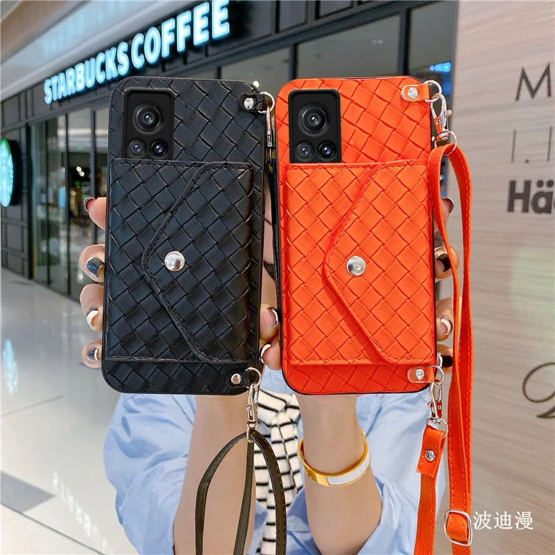 

Crossbody Woven Card Holdervivox60Phone Casex50proOne-Piece FemalevivoBackpack Typex60Coin WalletFor