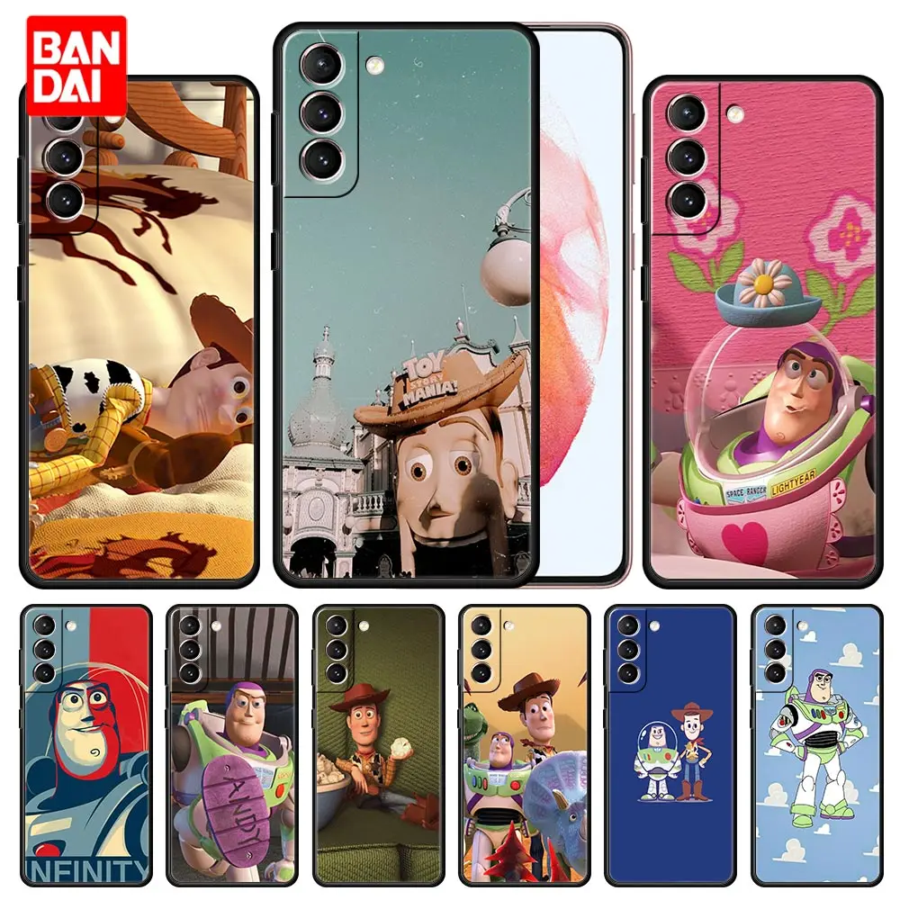 

Cover Case for Samsung Galaxy S20 FE S21 S10 S9 Plus Ultra 5G S20fe S21fe S20ultra Bag Capa Armor Phone Disney Toy Story Aliens