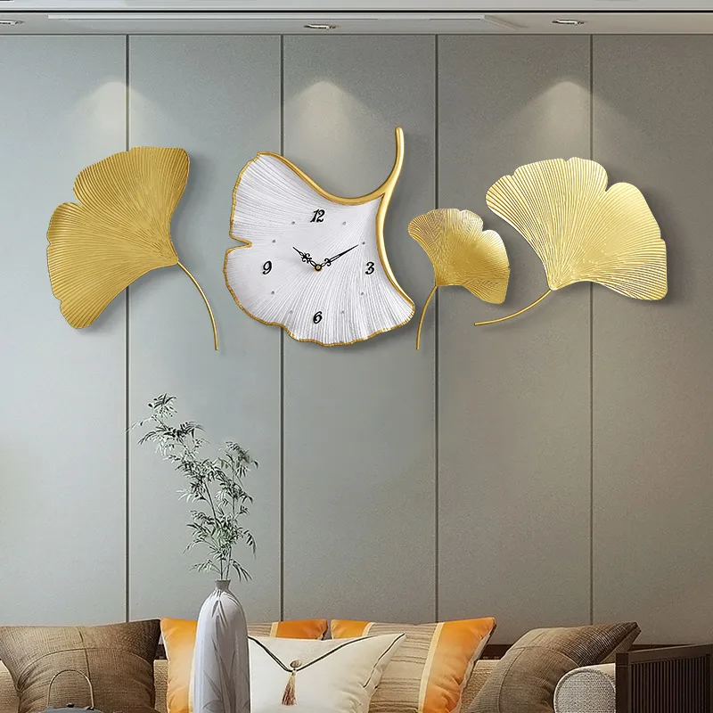

Luxury Wall Decoration Clock for Home Modern Wall Clock for Decorative Living Room Fashion Reloj Pared Decorative Home Objects