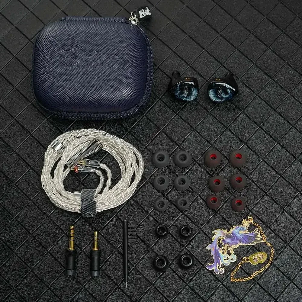 Kinera Celest Relentless 1DD+6BA Наушники-вкладыши Гибридный монитор Проводные гибридные