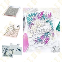 blooming vines new metal cutting dies stamps stencil for scrapbook diary decoration embossing moulds diy greeting card handmade