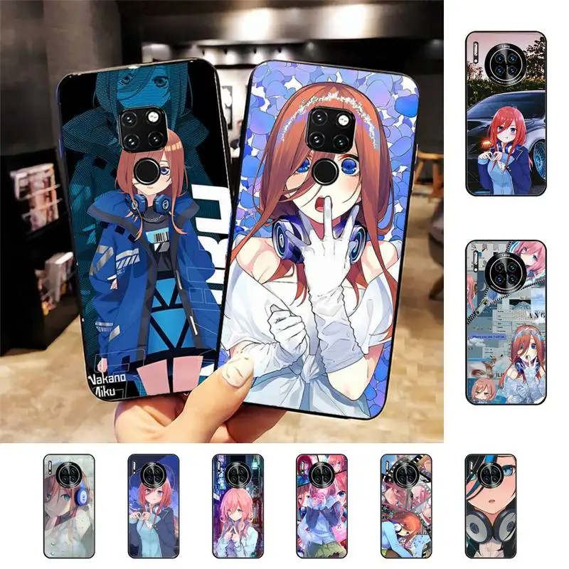 

Nakano miku Anime Phone Case For Huawei Nova 3I 3E mate 20lite 20Pro 10lite Luxury funda case