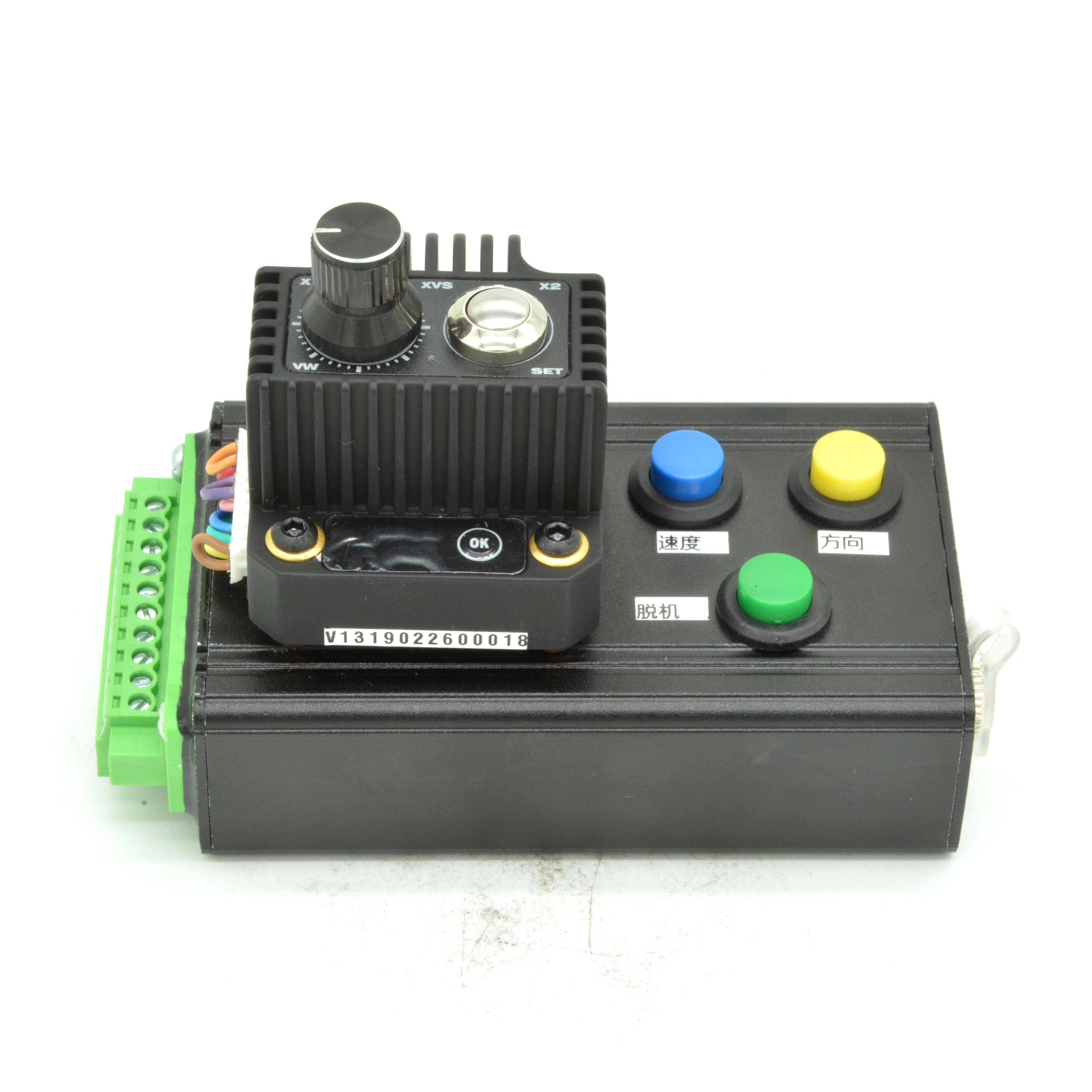 

Internal or External Pulse optional stepper controller