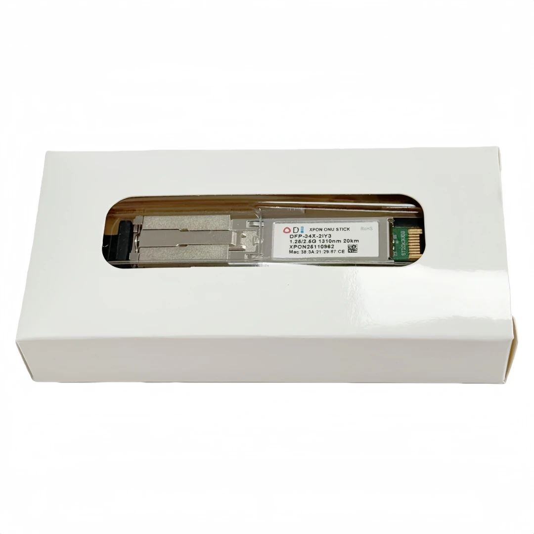 Фото Модуль XPON ONU 1.25G/2.5G SFP с MAC, SC-разъемом, 1310нм/1490нм, DDM, PON, 20 км, модем OLT ONU, MAC XPON=EPON/GPON №5