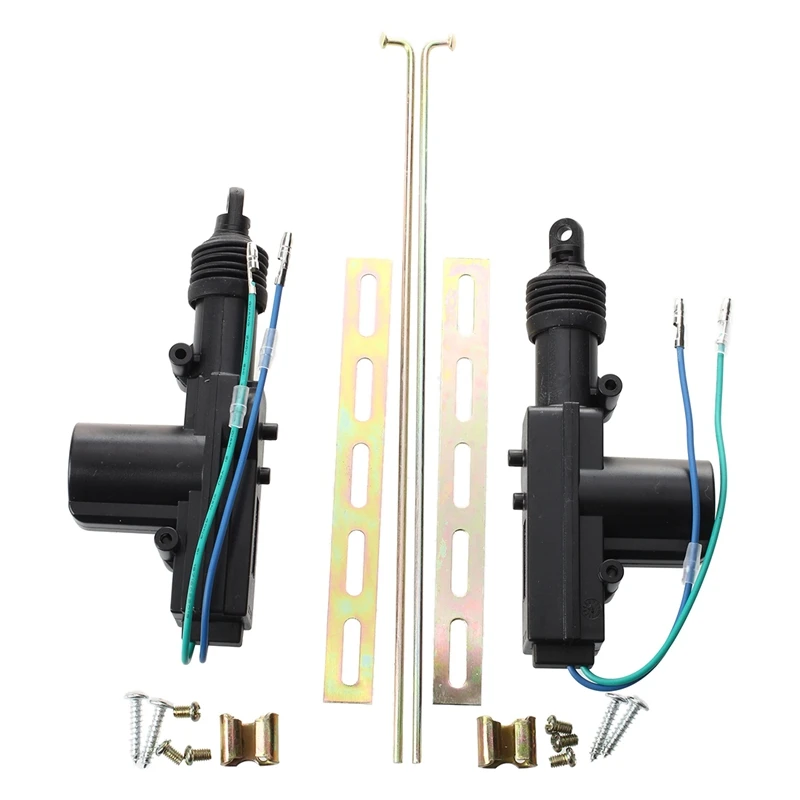 

2 шт. Универсальный Автомобильный серводвигатель, центральный Серводвигатель 12 В, 2-полюсный