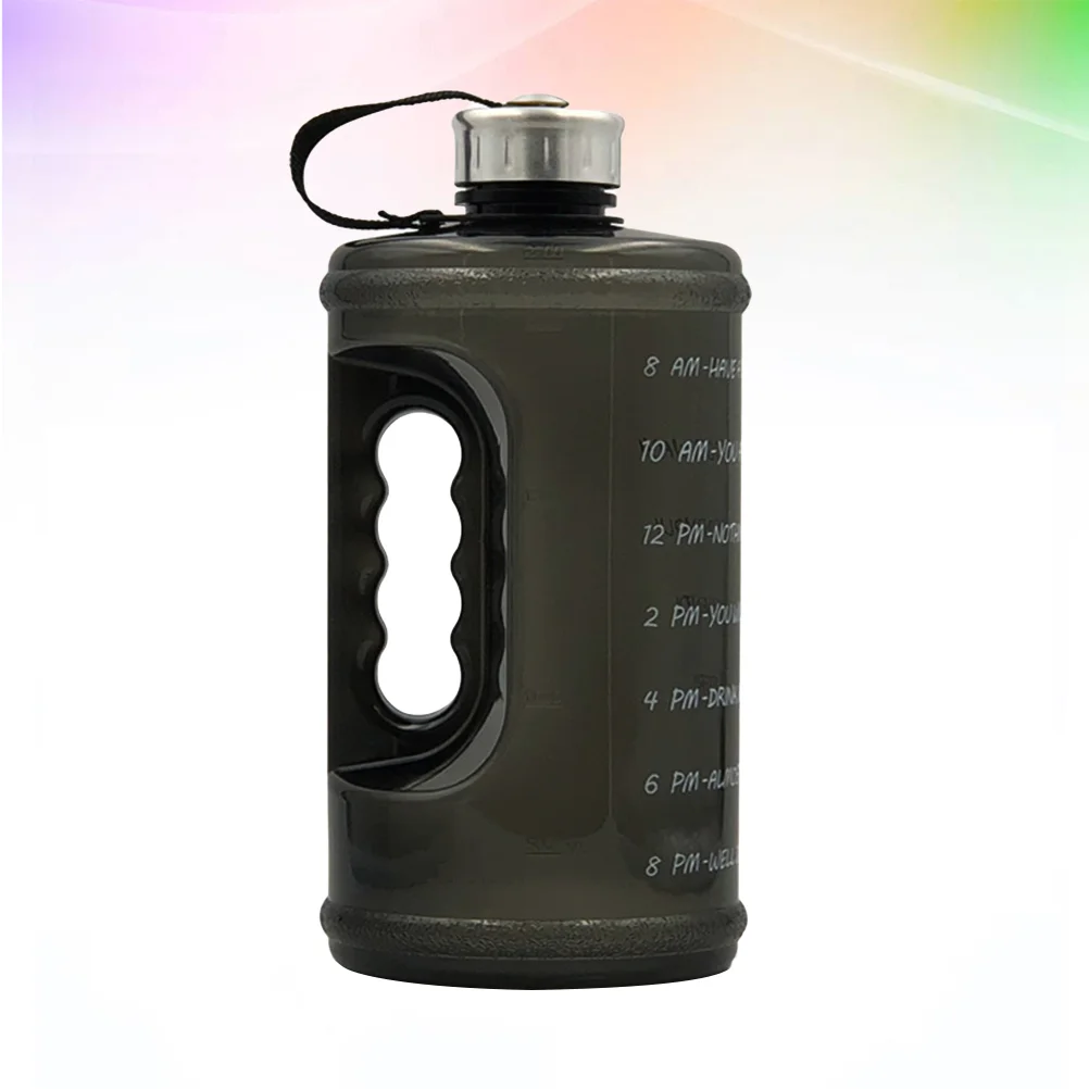 Купи 2.2L Large Capacity Bottle Portable Water Bottle Travel Mugs Bottle Portable Water Kettle Gradient Gym Drinking Water Bottle за 931 рублей в магазине AliExpress