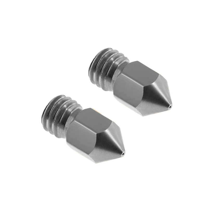 5/10PCS New MK8 Stainless Steel Nozzle Extruder Head For A8 A8Plus Ender 3 CR10 3D Printer Parts Update nozzles 0.2-1.0mm