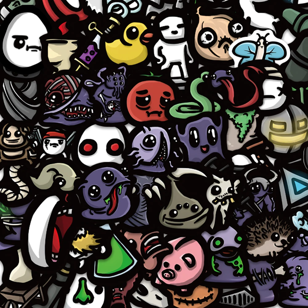 

10/63PCS Potato brothers Stickers For DIY Diary Notebook Guitar Scrapbooking Motorcycle Laptop Luggage Graffiti Decals