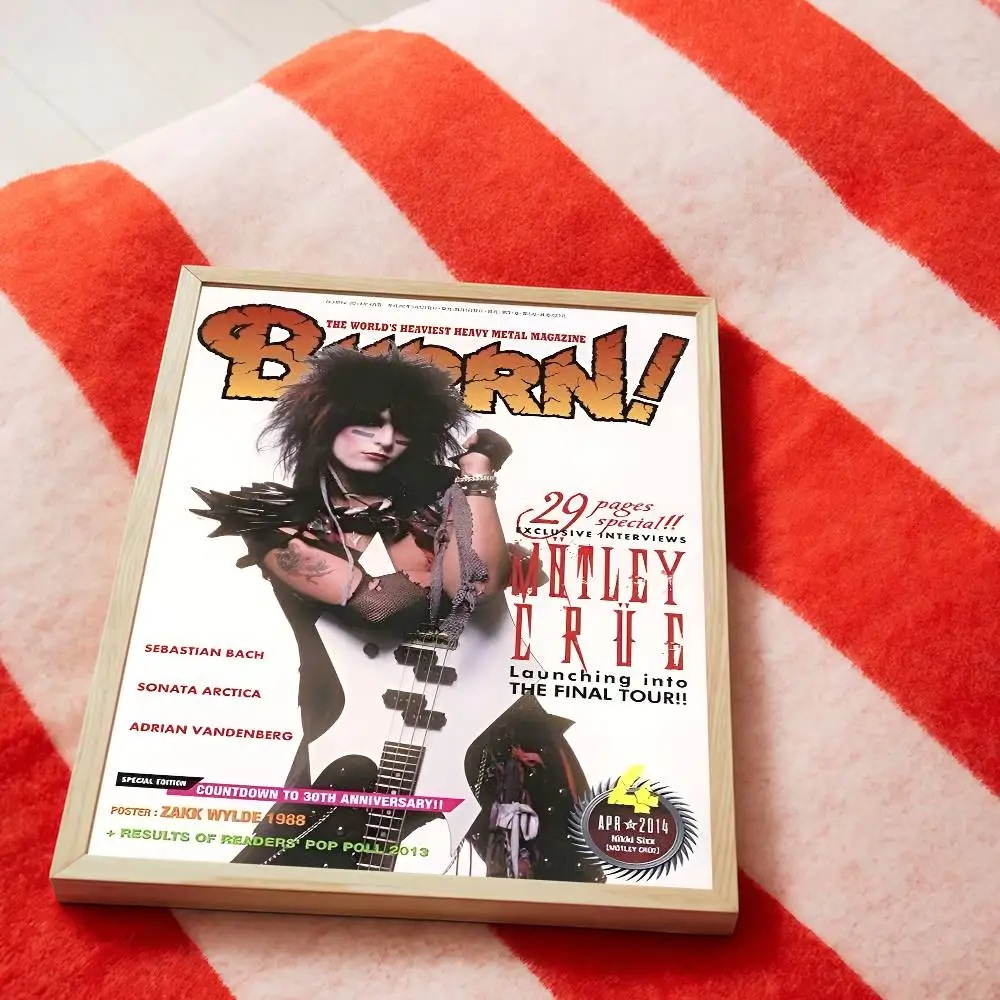 

Настенные наклейки Motley Crue Movie MINISO