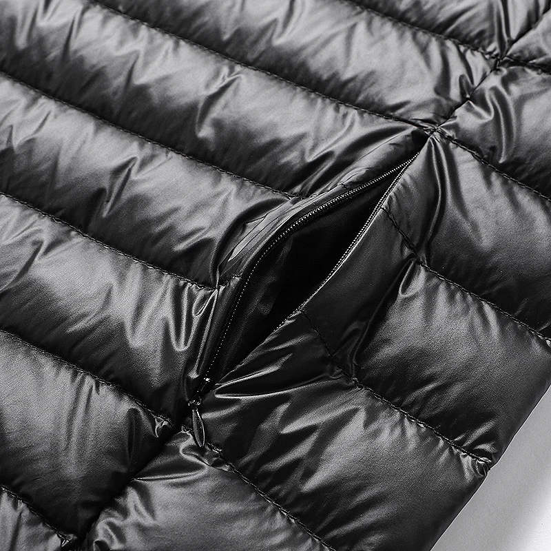 LNGXO Packable пуховик для мужчин Сверхлегкий Кемпинг Треккинг водонепроницаемый