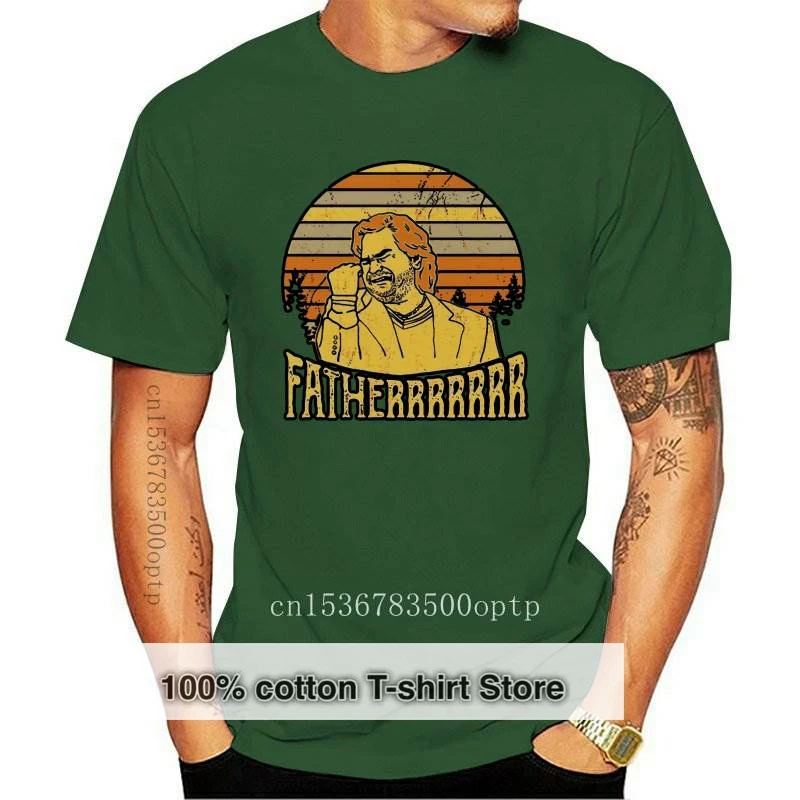 

New cotton tshirt men summer fashion t-shirt euro size The Sunset Matt Berry Fatherrrrr Shirt