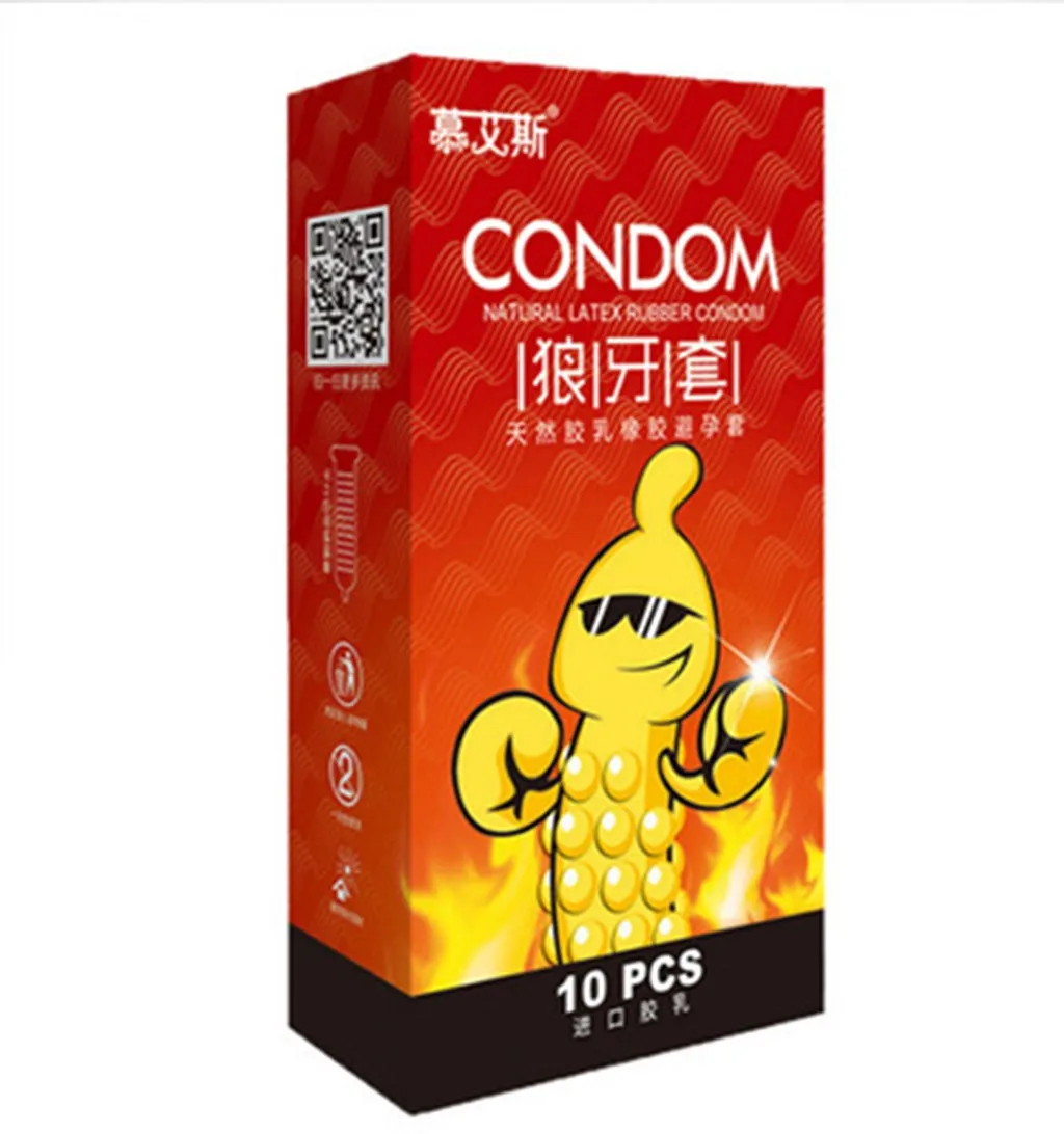 10 шт. мужские презервативы для стимуляции точки G |