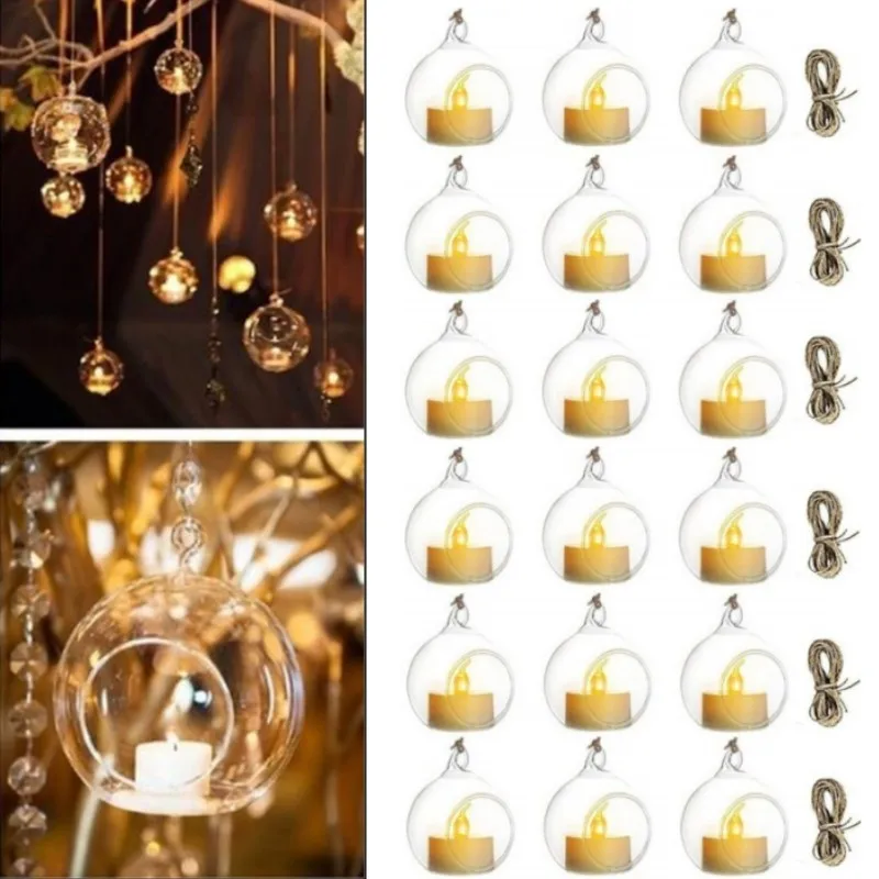 With Led Candle For Home Wedding Party Indoor Outdoor Decor