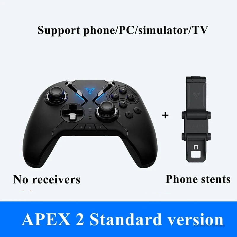 

Flydigi Apex 2 Multi-Platform Controller Six-axis Automatic-Gun Mobile Game Aid for iOS-Android Cellphone Computer PC