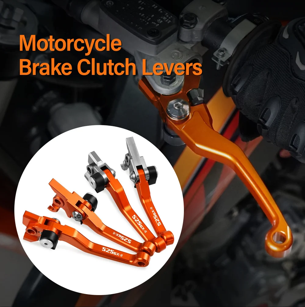 

Motocross FOR 525SXR 525 SX-R 2003 2004 2005 2006 2007 Foldable Pivot Dirt Bike Brake Clutch Levers Handle Lever Accessories