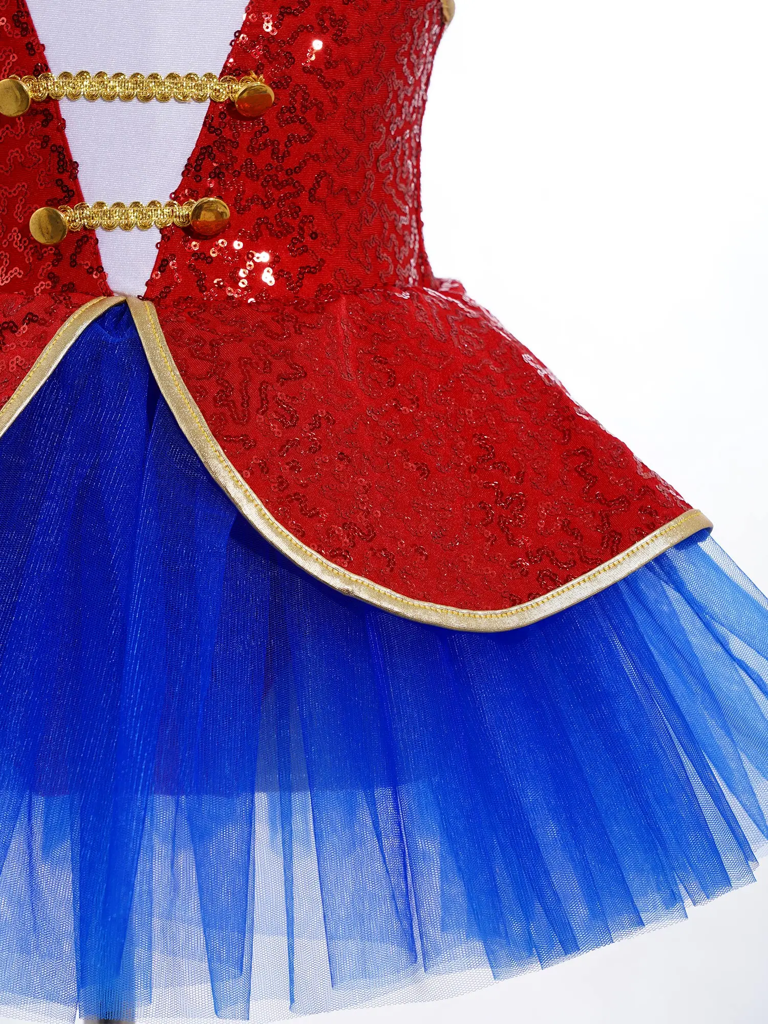 Карнавальный костюм для косплея в цирковом кольце маленьких девочек Сетчатое