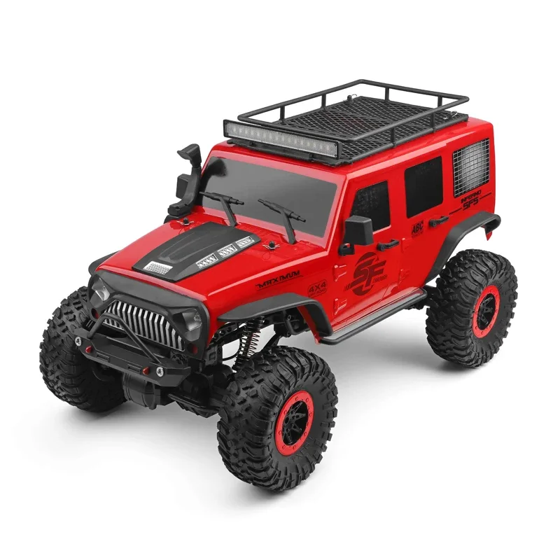 Wltoyss 104311 Двойной мост 1/10 2 4G Матовый рок-гусеничный автомобиль 4WD Грузовик