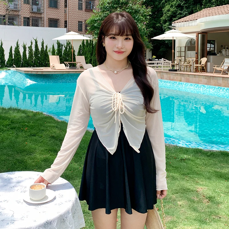 Цельный купальник женский купальный костюм с мягкими чашечками и накидками