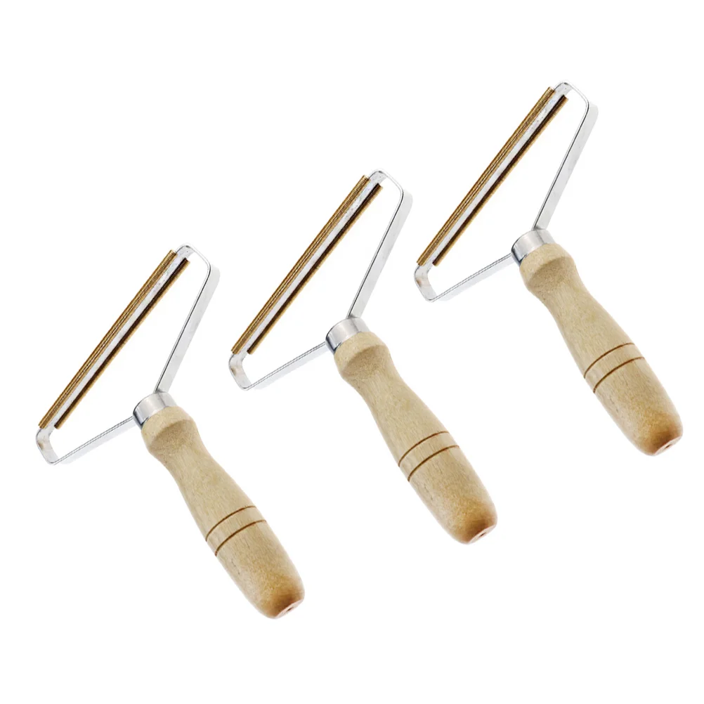 

3 Pcs Remover Durable Portable Practical Reusable Manual Clothes Fuzz Shaver Hair Remover for Home Removing Lint