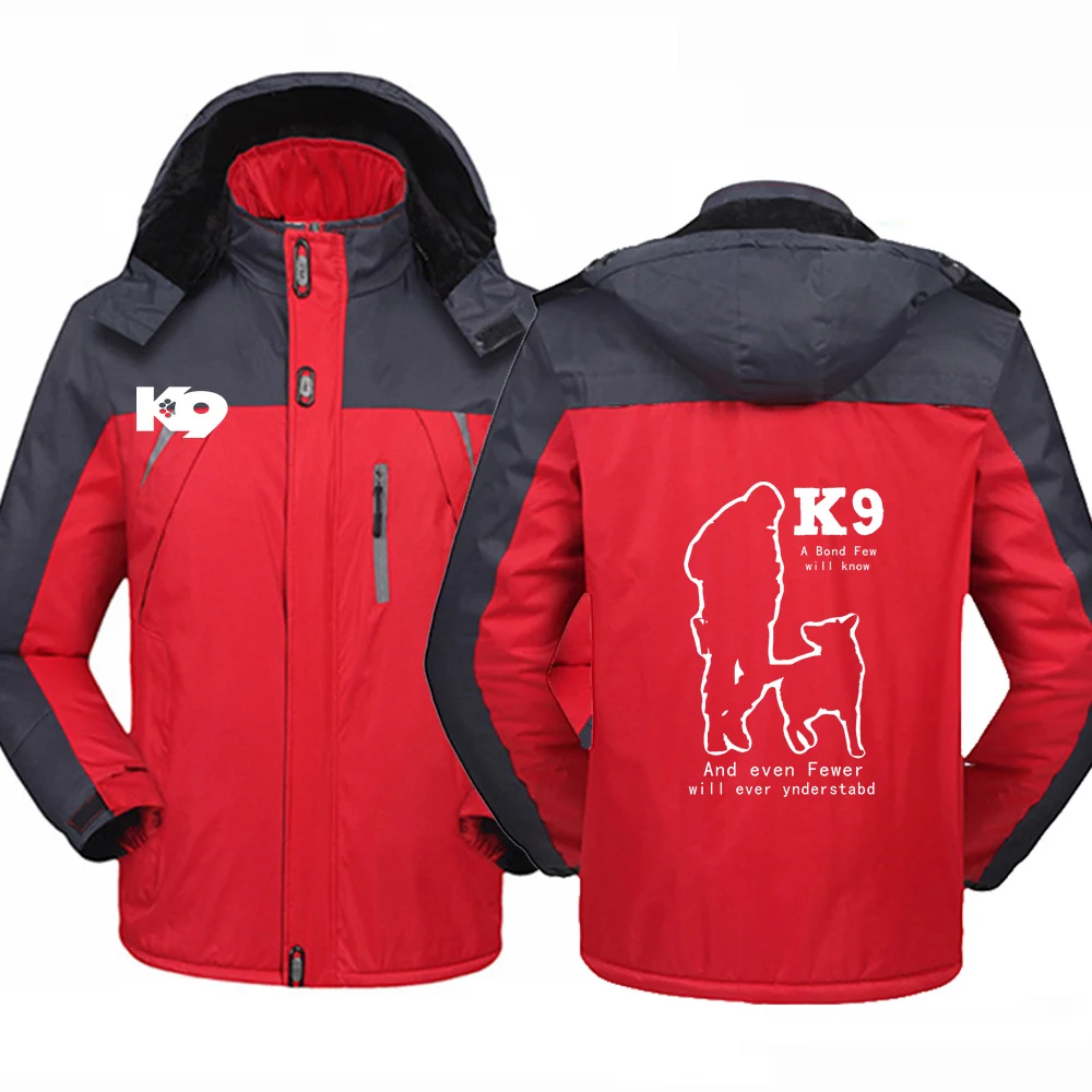 2024 осенне-зимний тренер K9 Team Unit malbluetooth с принтом логотипа Мужская защита от