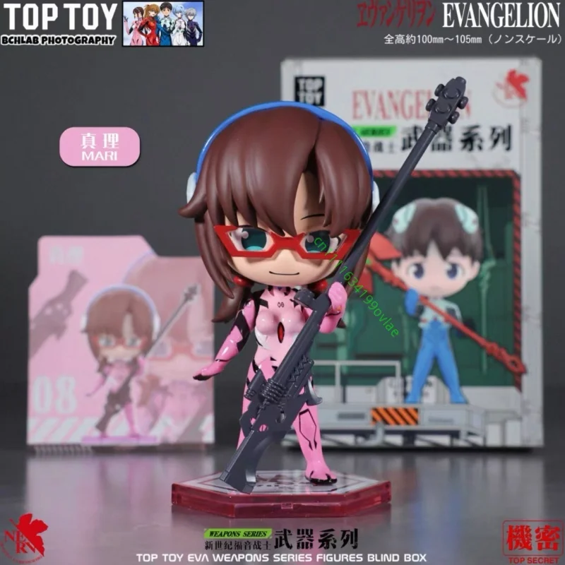 Фото Бестселлер: Оригинальная серия Toptoy EVA Gear, слепая коробка, фигурки Шинджи, Аска, Рей. Восточинная, стильная, глянцевая фигурка для декора рабочего стола, подарок для любителей хобби. №4