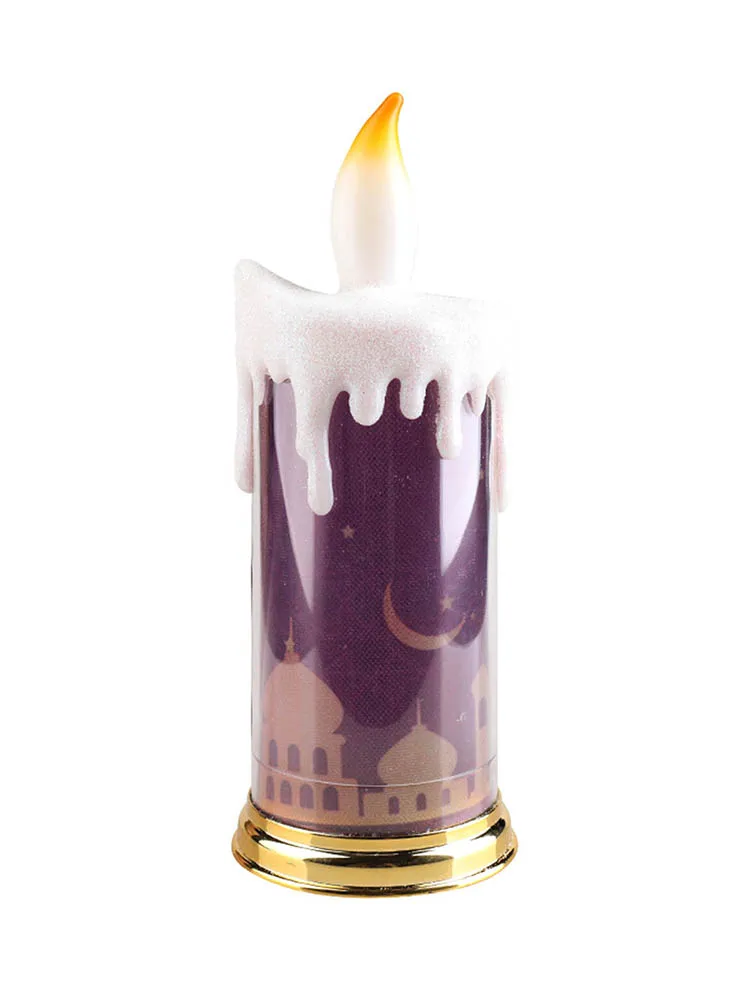 

EID Mubarak светодиодный свечи, светильник, лампа для ночного освещения для дома, мусульманвечерние, ИД, Декор, кареем Рамадан