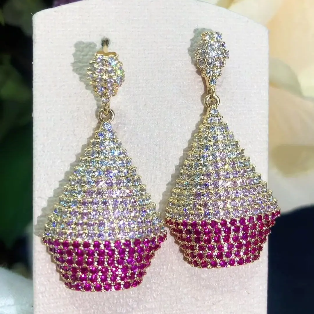 

Jimbora Trendy Women's Earrings Korean Drop Earrings for Women Vintage Pearl Dangle Drop Gold Earring Set 2022 Trend Earings