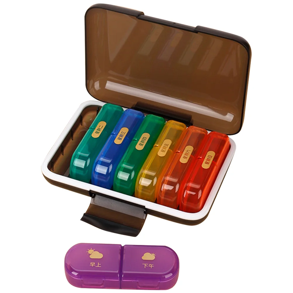 

Organizer Travel Holders Small Case Wear-resistant Medicine Convenient