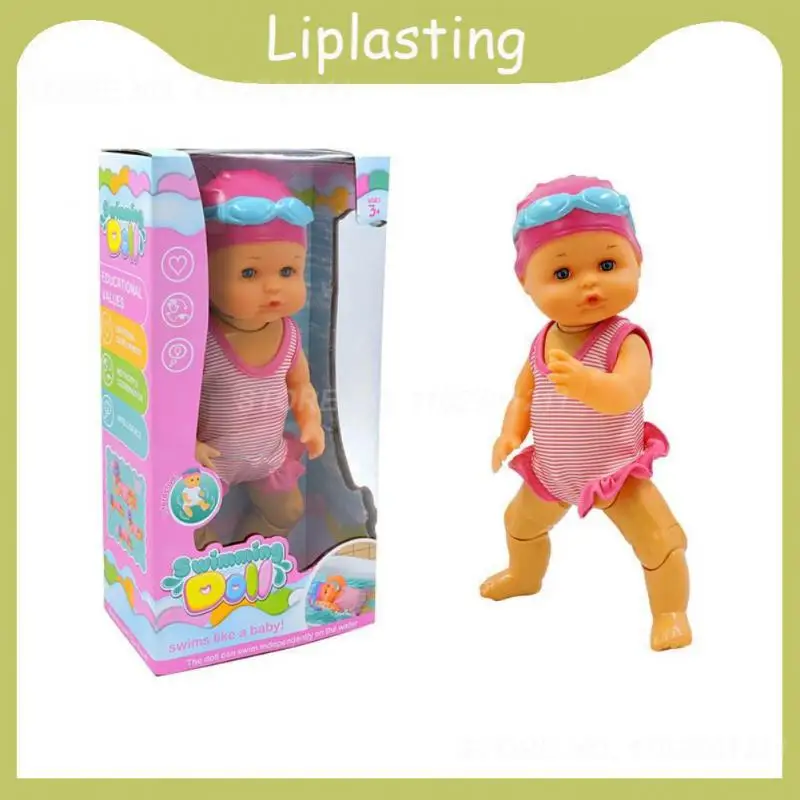 

Floating New Dolls Swimming Doll Portable Electric Bath Toy Simulation Backstroke Doll Small Swimming Toys Waterproof