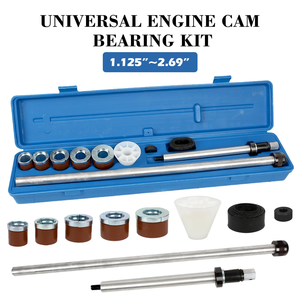 

Camshaft Bearing Tool Installation Removal Kit 1.125 ~2.69" Driver Bar Extension Removing Set