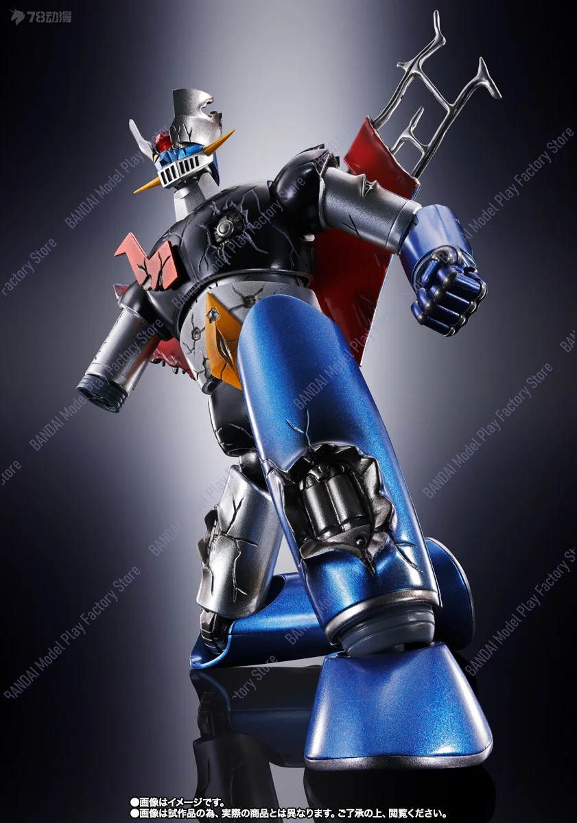 Фото Оригинальная фигурка Bandai SOUL OF CHOGOKIN GX-105D MAZINGER Z -KAKUMEI SHINKA- (поврежденная версия) Коллекционная фигурка аниме-персонажа, модель игрушки, подарок №5