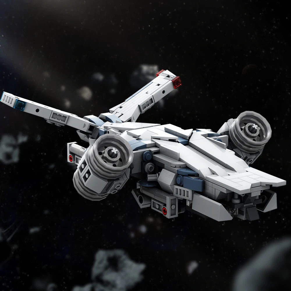 MOC Терминатор 2 охотник убийца битвы строительные блоки авиационный самолет