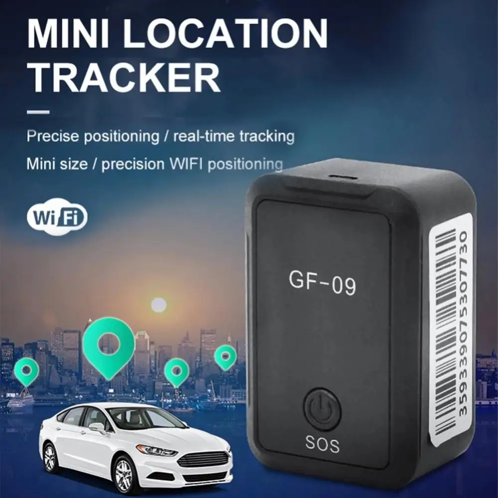 

Portable GF09 GPS Tracker APP Application Anti Loss Tracker Device Magnetic Recorder For Vehicle/Car/Person Location Car Tracker