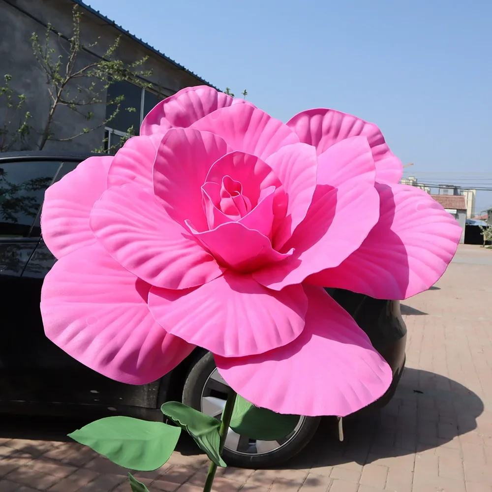 

Искусственная роза шелковая 30-60 см