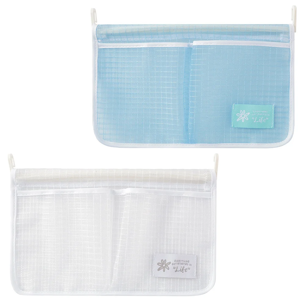 

2pcs Fridge Side Storage Organizer Kitchen Items Storage Bag Hanging Pouch