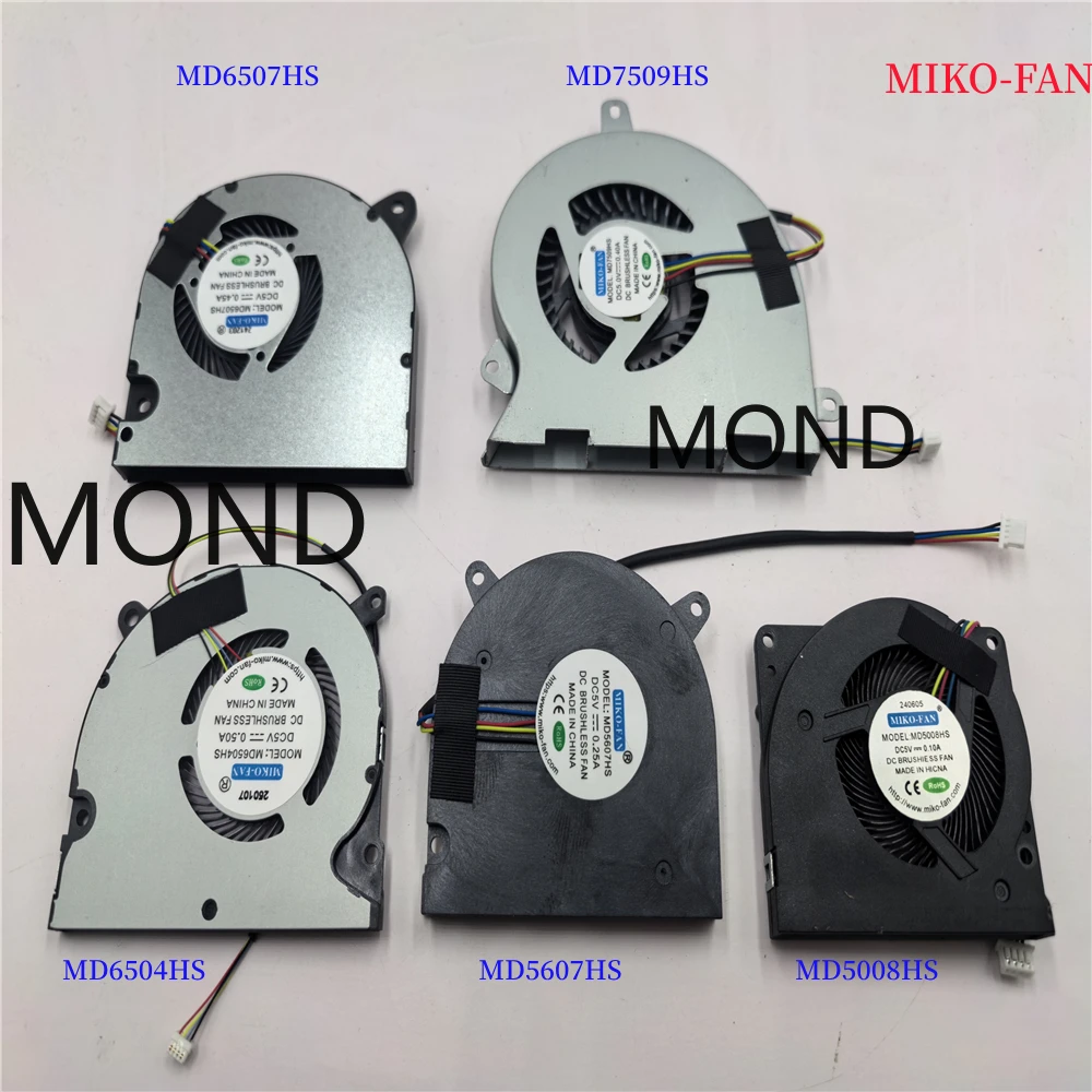 Фото Вентилятор охлаждения ноутбука MIKO-FAN MD7505HS MD8005HS MD8005HS MD6005HS MD7506HS MD6504HS MD5516HS MD5607HS MD6507HS MD7509HS MD9005HS №2