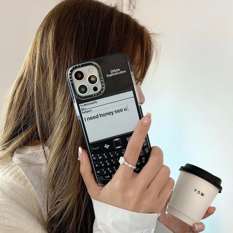 

Hot Urban Sophistication Classic nostalgic Phone Buttons Case For iPhone 7 8 Plus 13 12 11 Pro X XS Max XR Music Play Cover